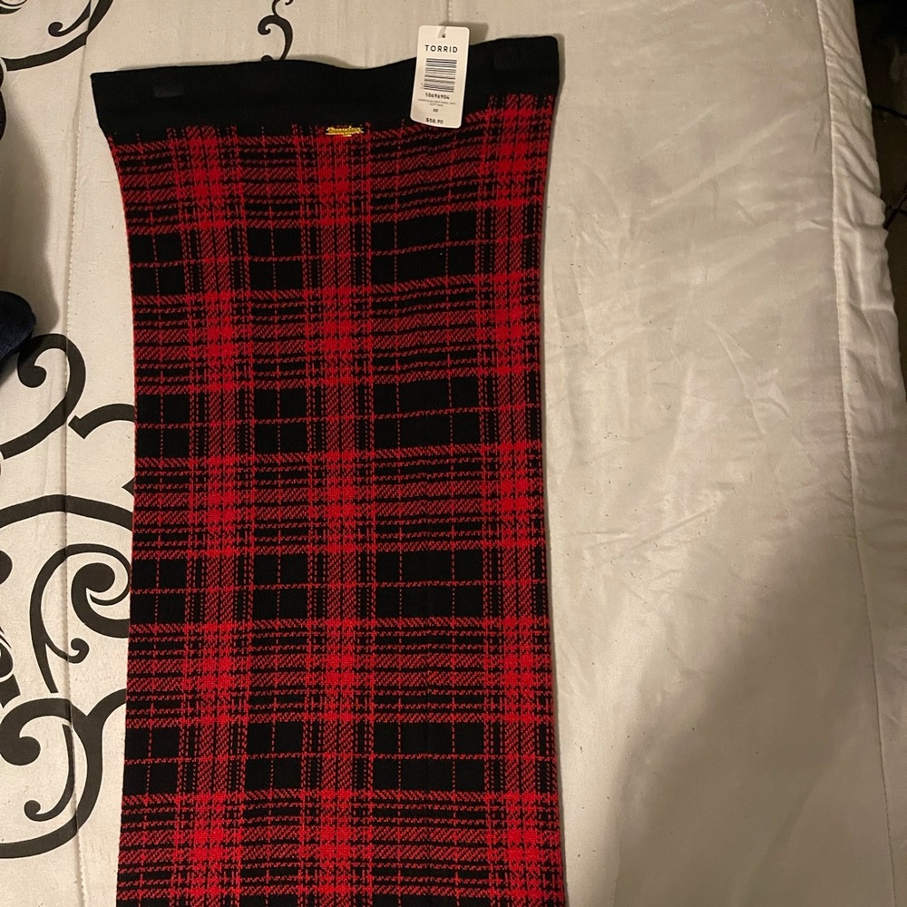 Torrid plaid skirt